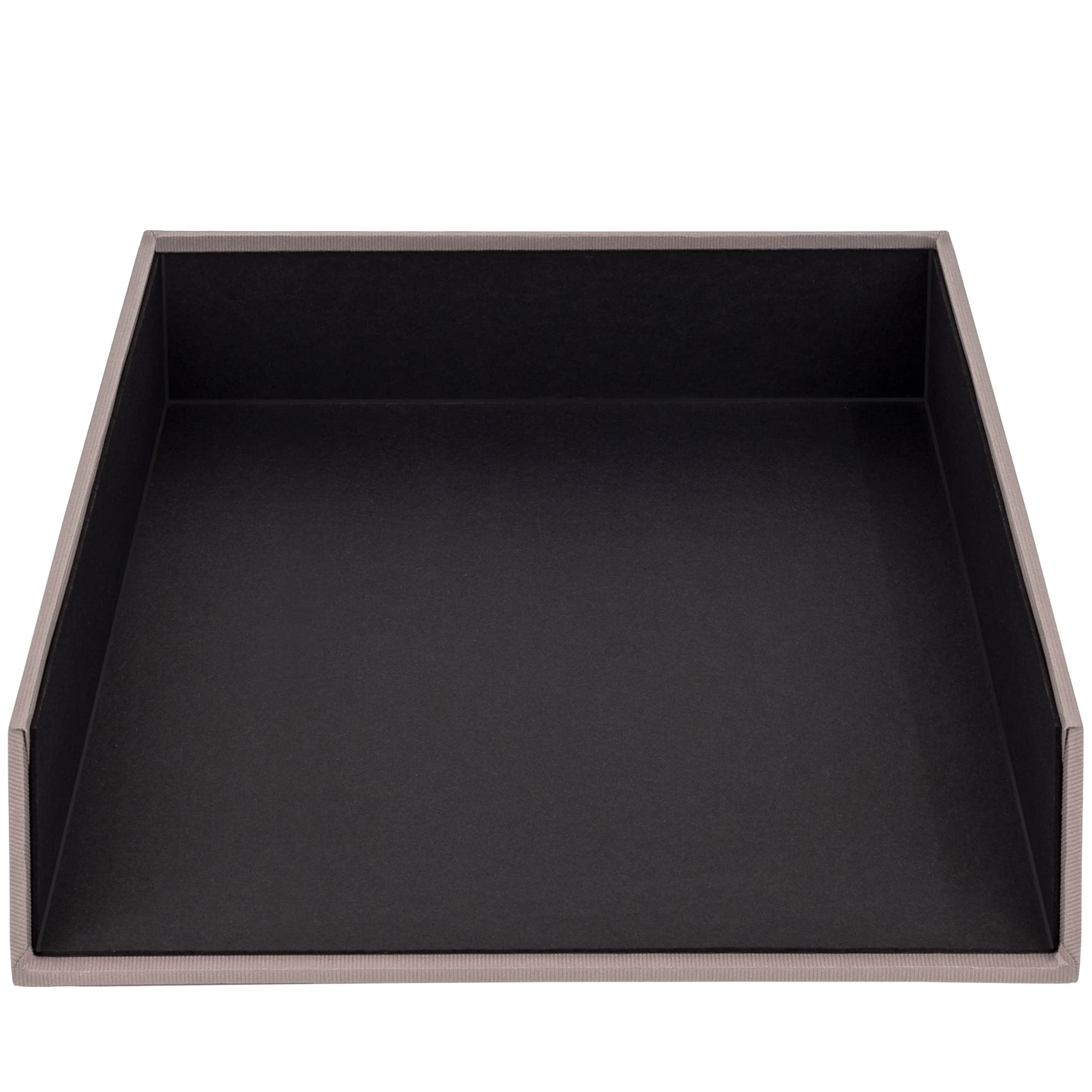 Rössler - S.O.H.O. Koszyk na listy A4, 4 szt., 32 x 26 x 6 cm, Taupe | Półki do układania w stosy, organizery na listy, dokumenty, akta i do porządkowania biurka