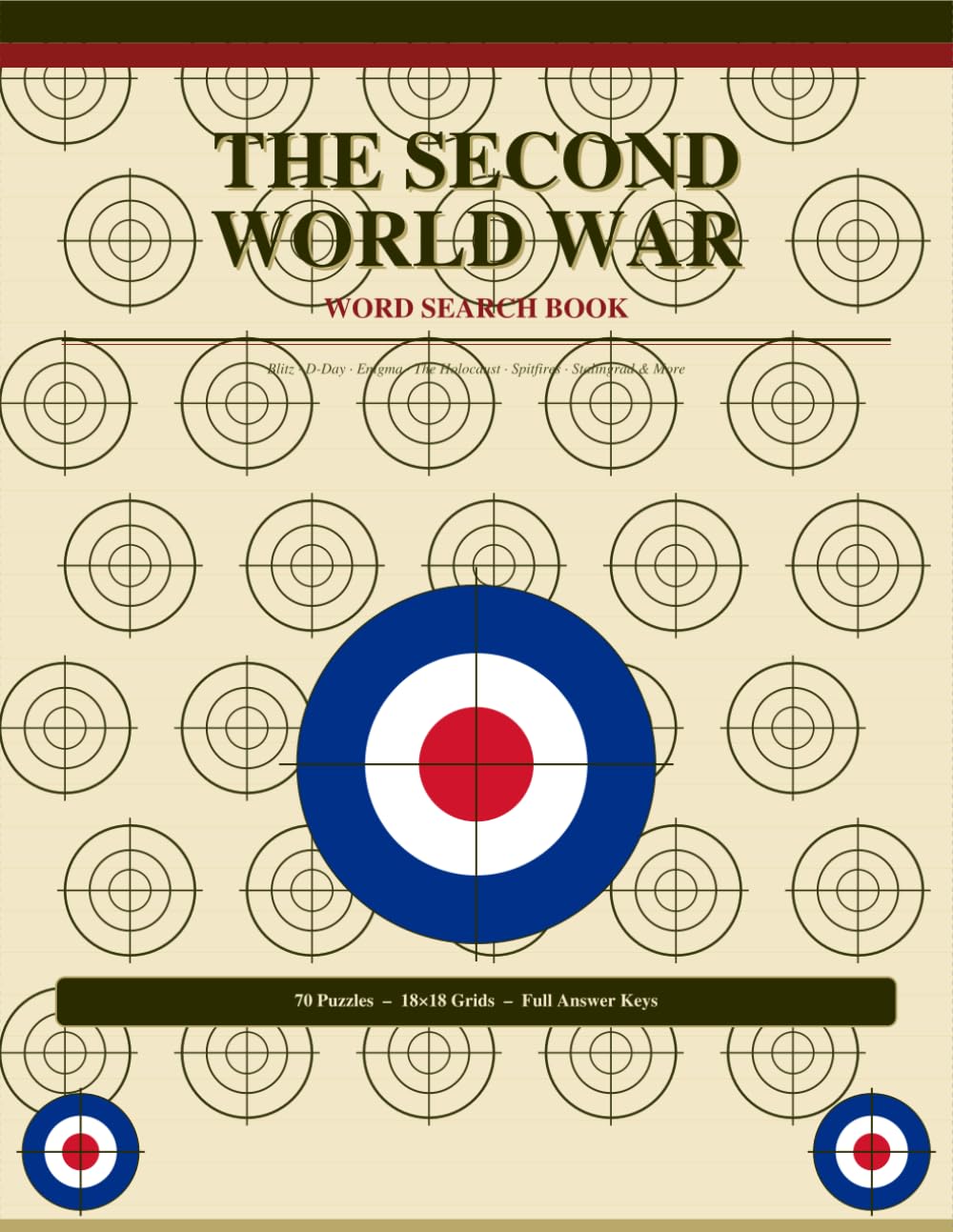 WW2 Word Search Puzzle Book