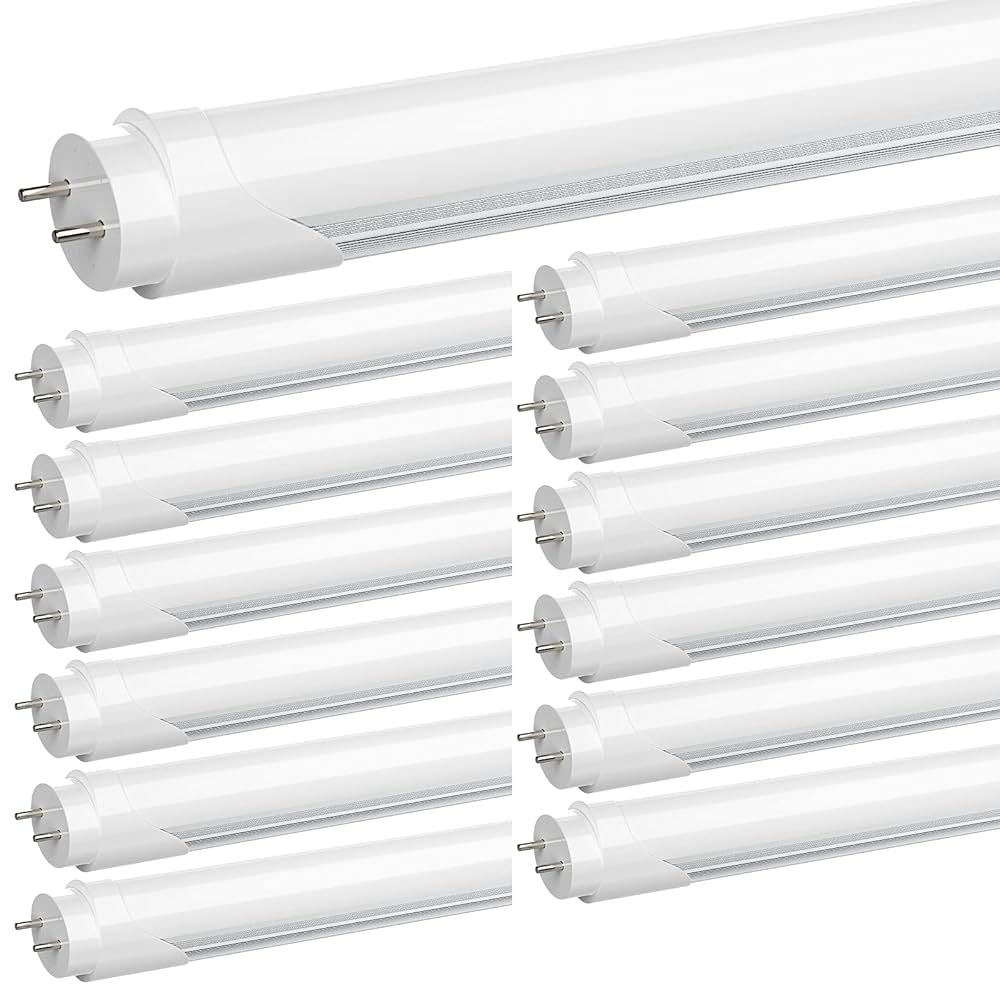ジィストT8 JESLED 4FT LED T8 Type A+B Tube Lights, 24W(65W Equivalent
