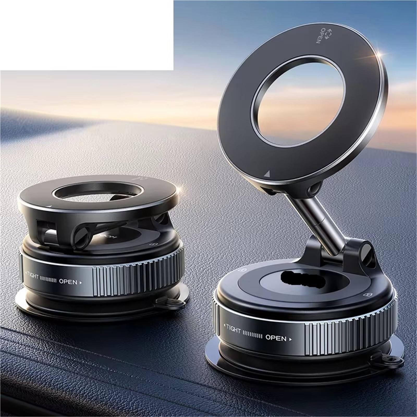 para Samsung Universal Joyroom Ventosa Magnética Soporte para Teléfono Magnético Al Vacío Soporte con 360 ° Puntal Metal Soporte Móvil Coche