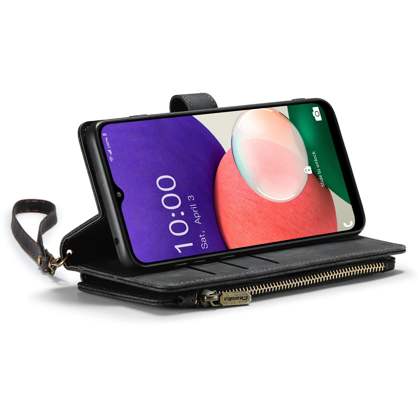 Amazon.co.jp: For Galaxy A22 5Gケース手帳型 財布型日本版docomo SC