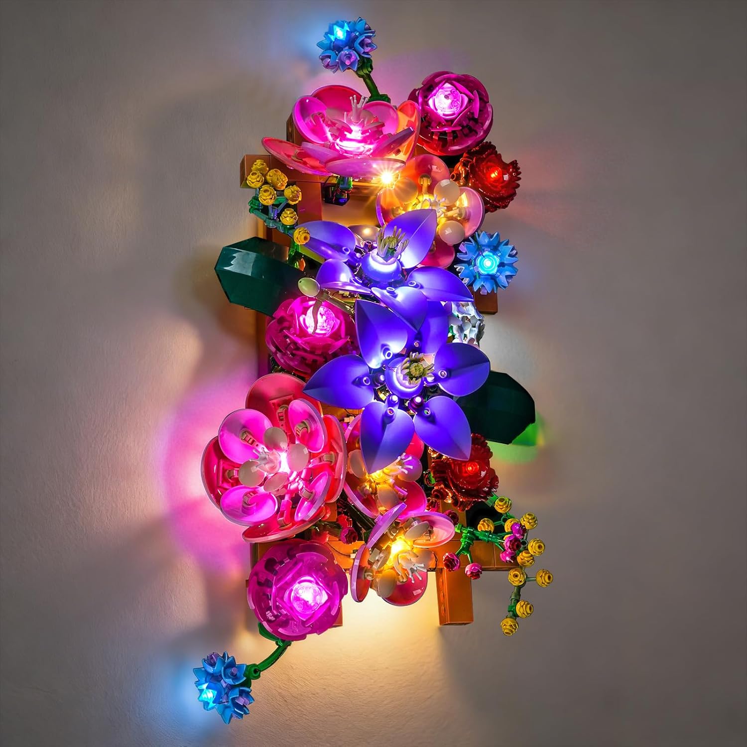 Upgraded Led Light Kit Compatible with LEGO Flower Wall Set, Lights Decoration Compatible with LEGO 11503 (Model Not Included)