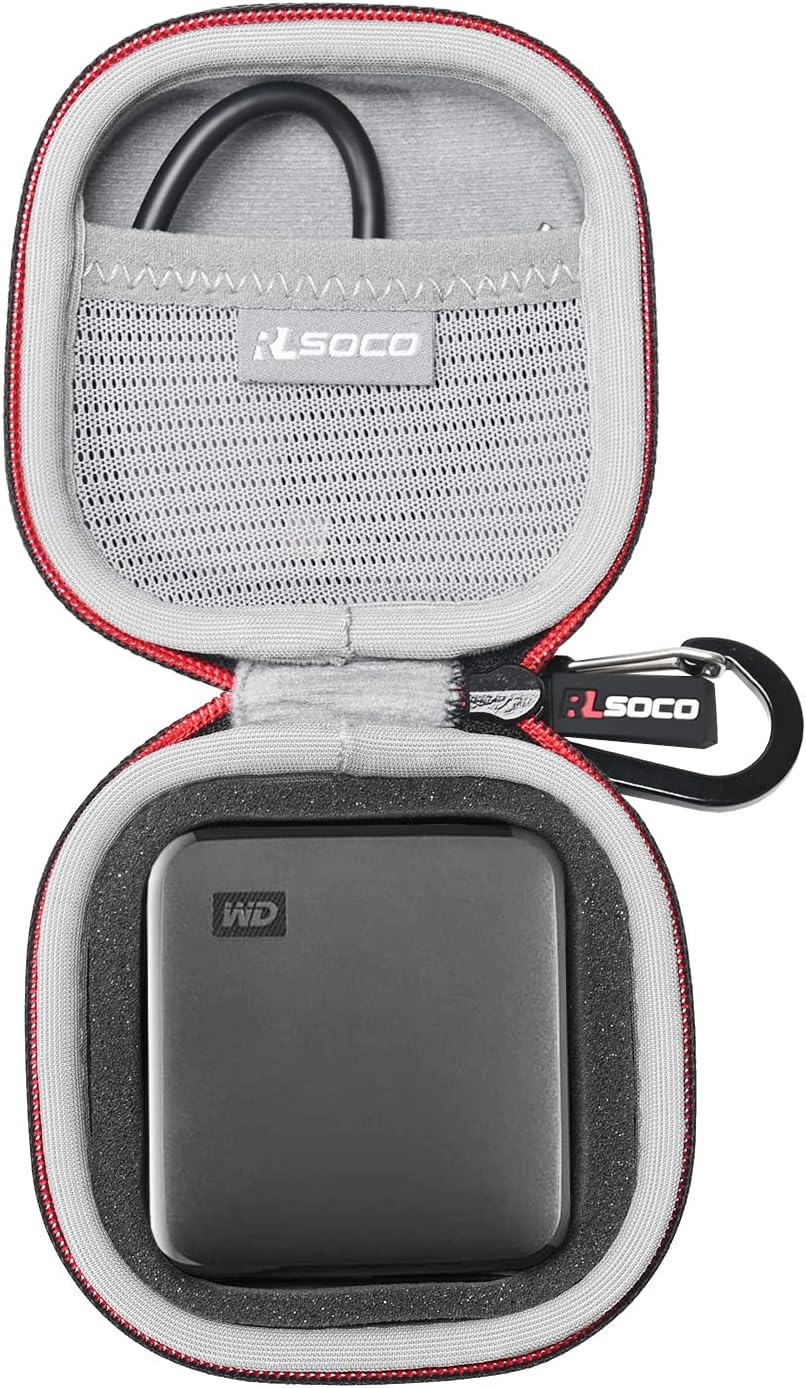 Hard Case for WD 1TB/2TB Elements SE Portable SSD External Solid State Drive (Case Only)
