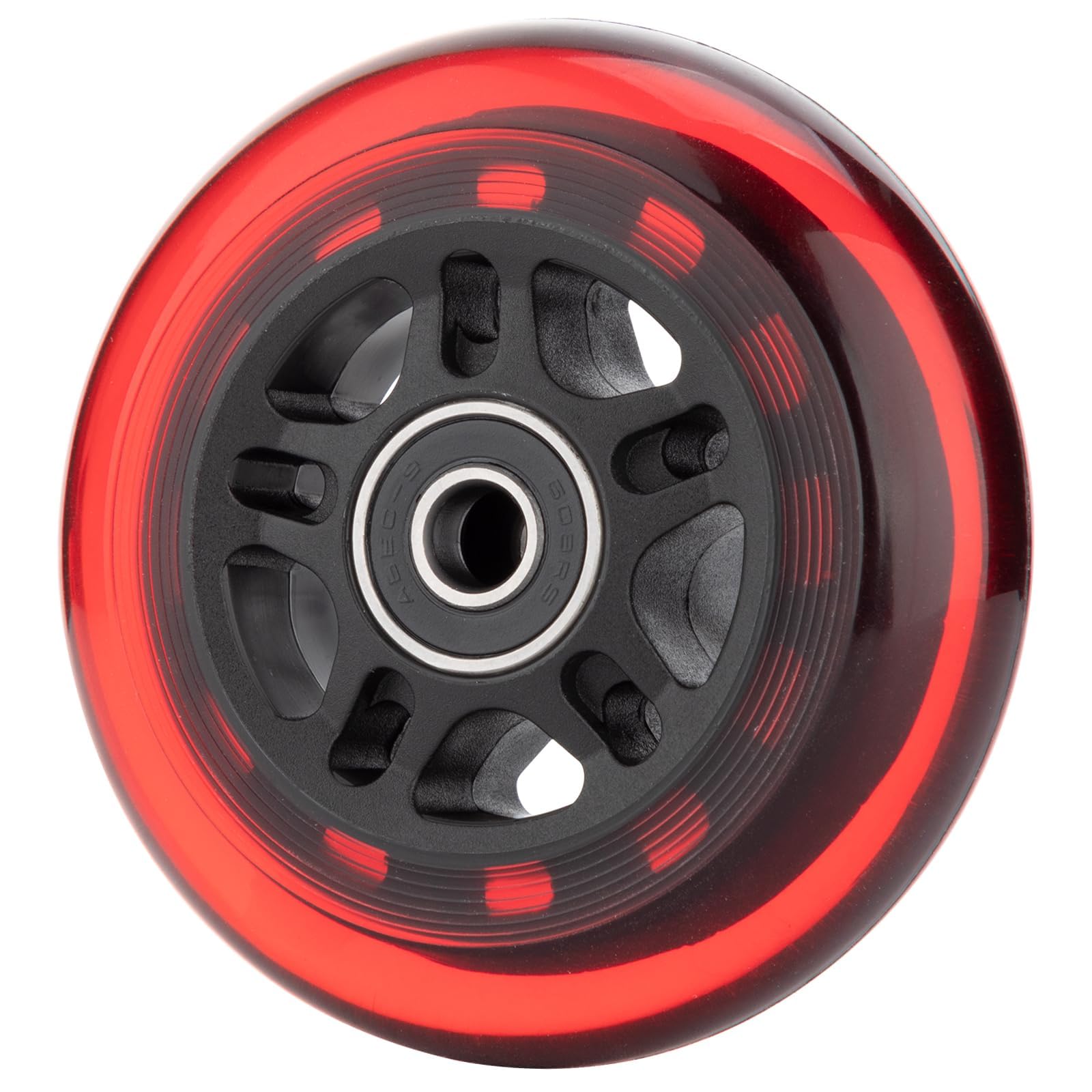 85A Inline Skate Wheels 8-Pack de 8 - Roues de Roller Hockey avec roulements ABEC-9 et entretoises flottantes