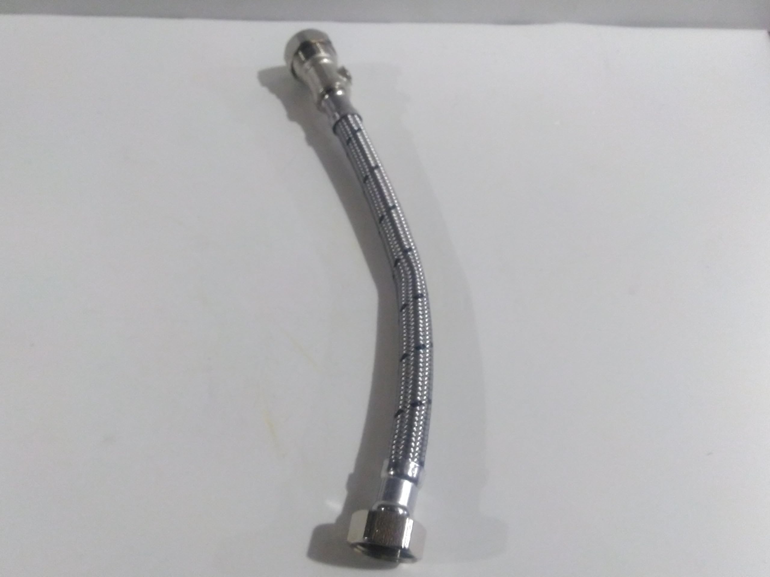 Xcel Home Silver Wras Approved 22Mm X 3/4" X 30Cm Flexible Tap Connector With Isolating Valve (Ftc + Iso)