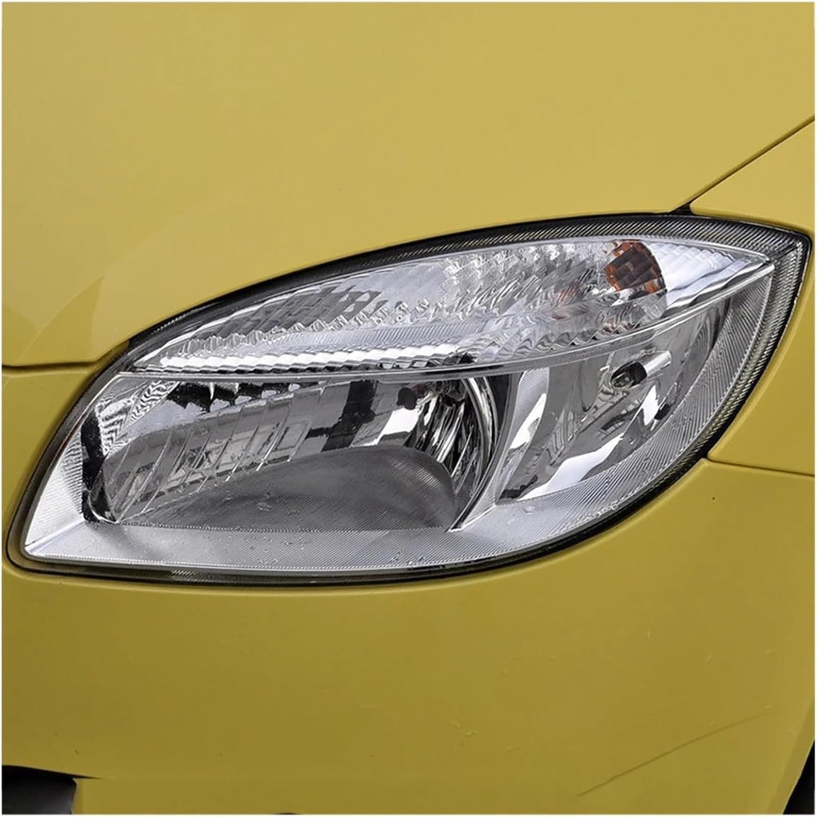 Scheinwerferabdeckungen für Auto Für Skoda Für Fabia 2008 2009 2010 2011 Scheinwerfer Abdeckung Transparent Lampe Shell(Left Right)