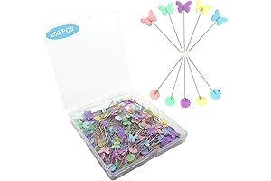 200pcs Sewing Pins for Quilting, Dressmaking, Crafts, and DIY Decoration