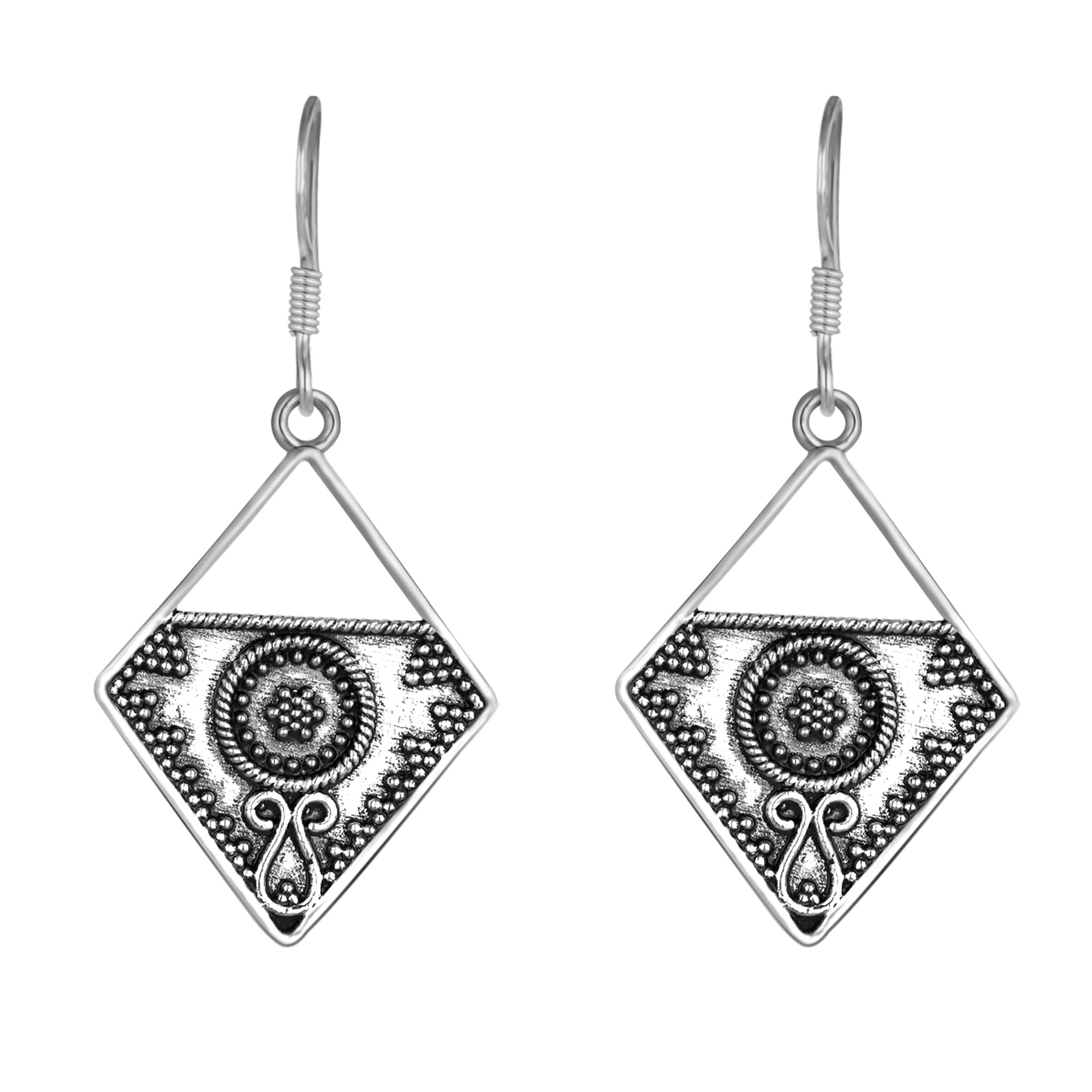 GIVA 925 Silver Oxidised Silver Precious Dangler Earrings| Gifts for Girlfriend, Gifts for Women and Girls | With Certificate of Authenticity and 925 Stamp | 6 Month Warranty* (B0B59NZQCC) Amazon Price History, Amazon Price Tracker