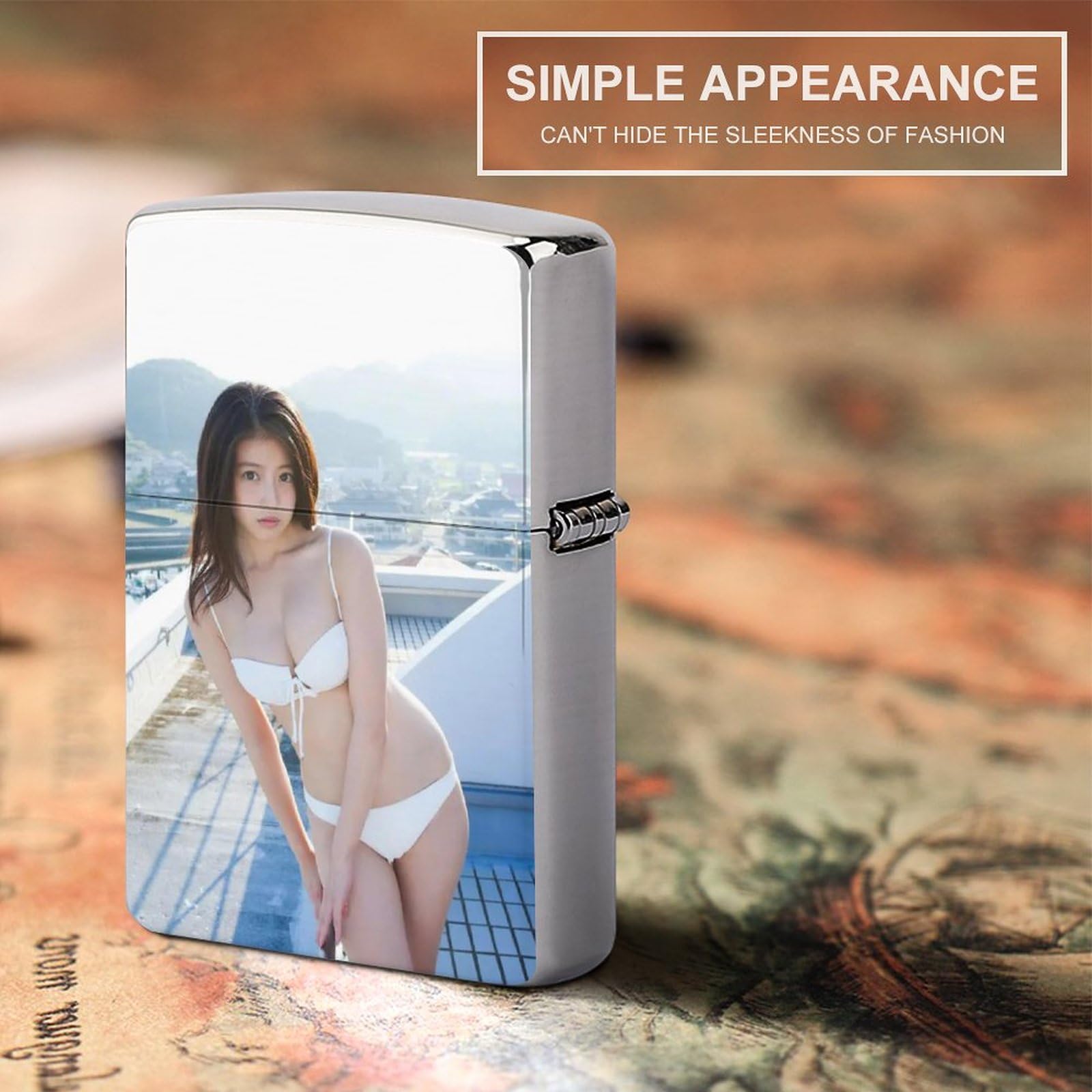 そらのおとしもの　水着　美少女　オイルライター　zippo 風　JP31 SAO アスナ リズ 水着 美少女 オイルライター zippo 風 SO31 SAO