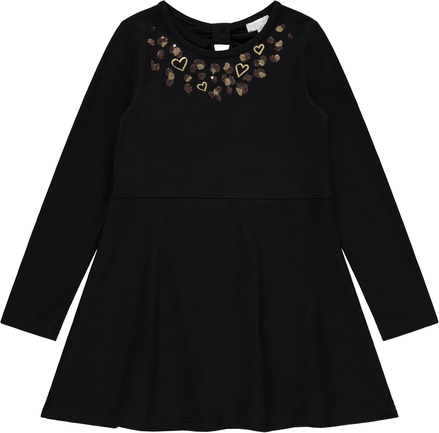 BTween Girls Long Sleeve Dresses, 3 Pack Soft Cotton Casual Dresses for Kids - Image 3