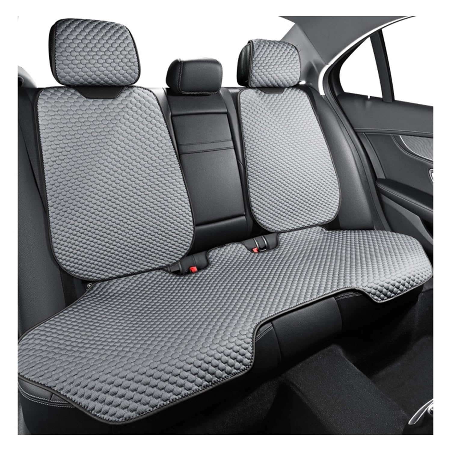 Juego Completo de Fundas para Asientos de Coche para Toyota Verso 2009-2011 2012 2013 2014 2015 2016 2017 2018,fría,Transpirable para el Verano.,B-Grey