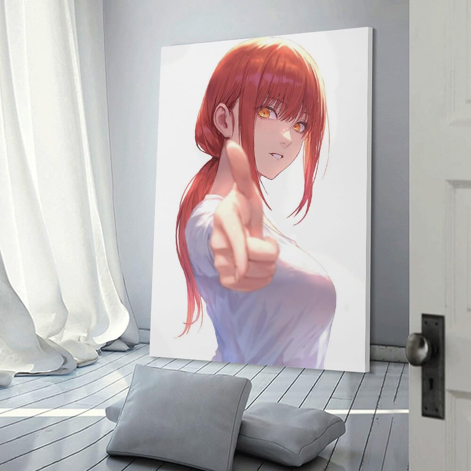 Amazon.co.jp: チェンソーマン グッズ マキマ アートパネル キャンバス