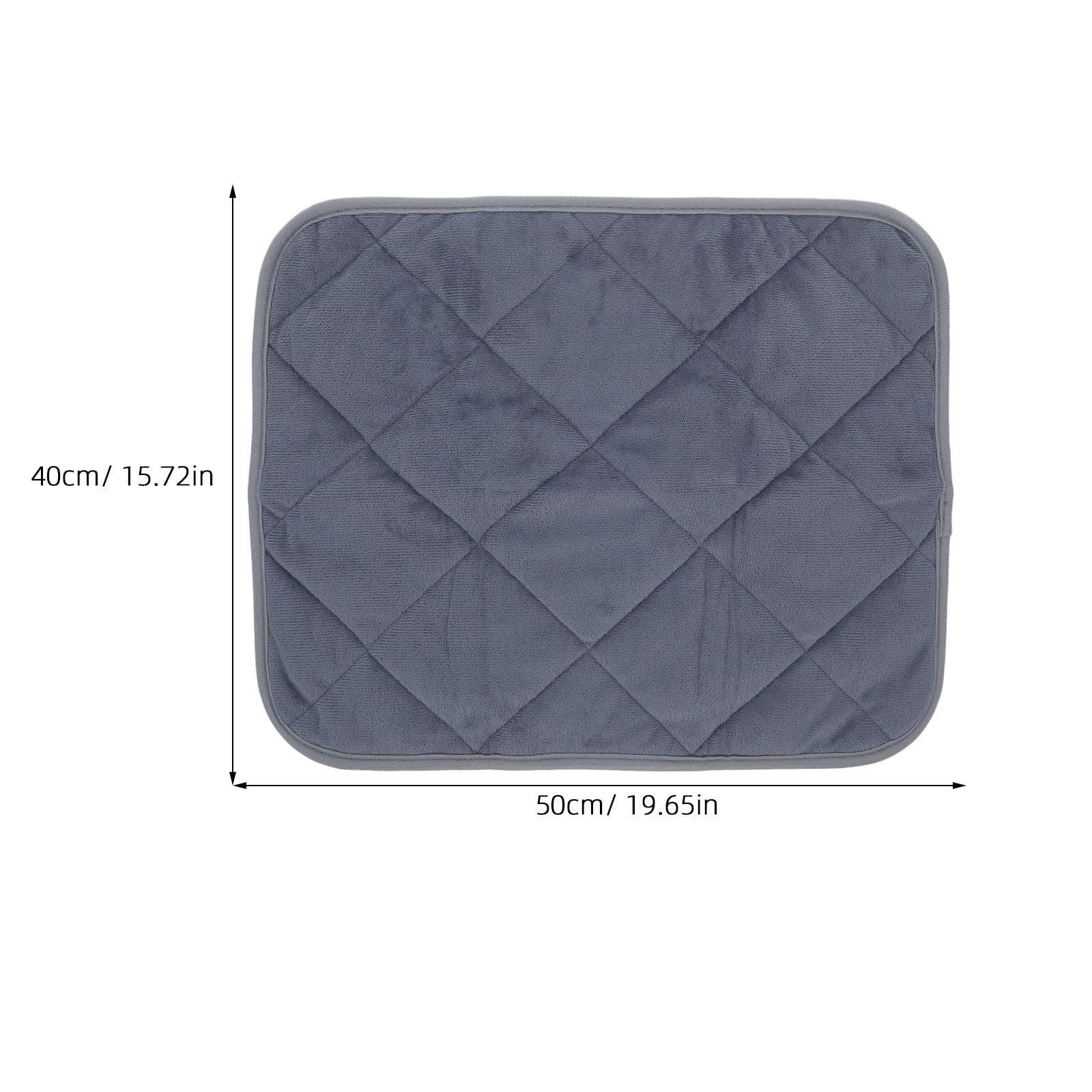 4 Pièces Tapis Chauffant pour Chat Autochauffant Lit pour Chat Chaud avec Isolation Thermique Confortable et Doux pour Animaux Domestiques pour Hiver