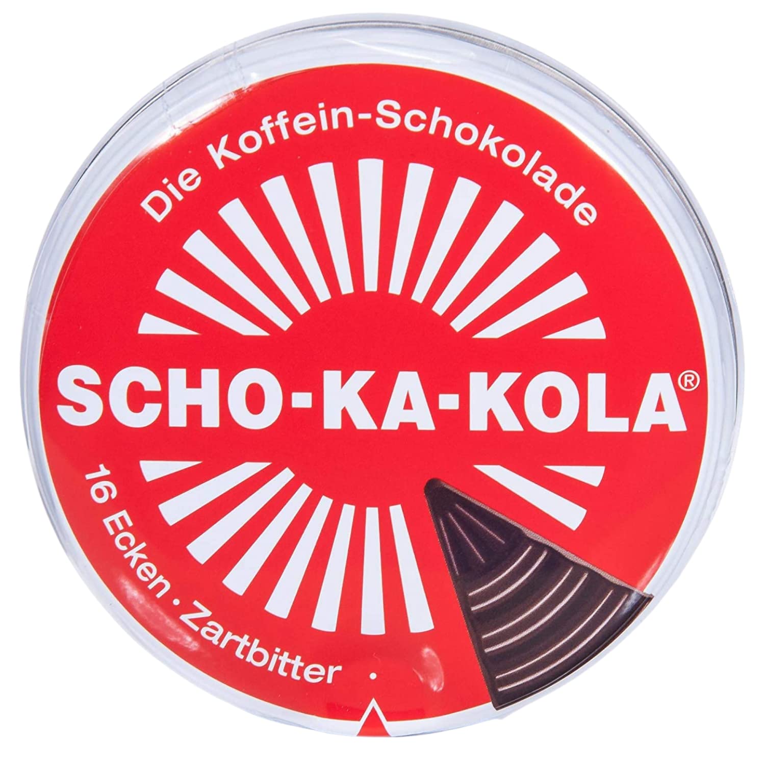 SCHO-KA-KOLA Original - Zartbitter 10er Pack (10x 100 g) & Vollmilch 10er Pack (10 x 100g) I Schokoladen-Tafel in der Dose I Koffein Schokolade I Schokoladen Snack I Kaffee Knabberartikel