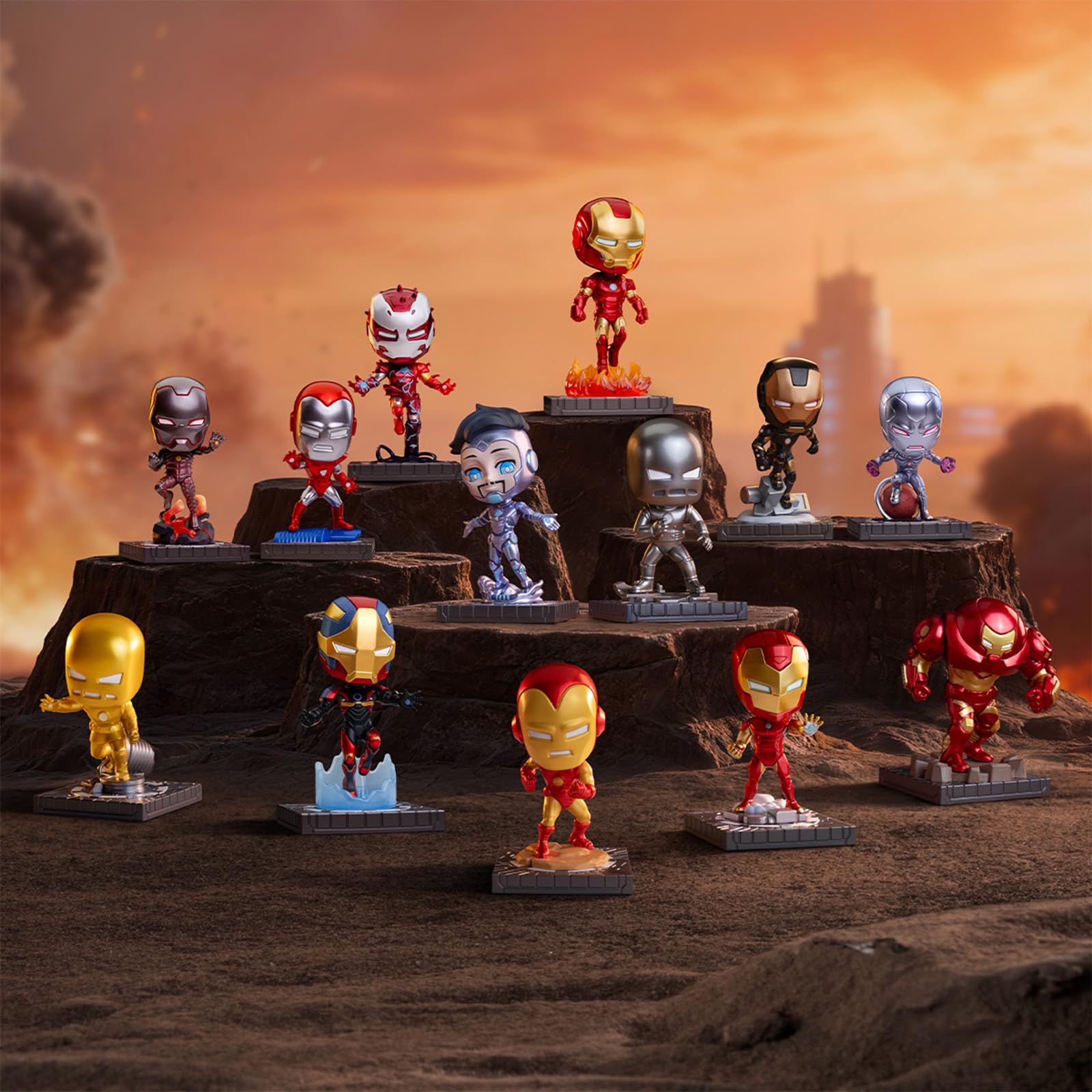 Amazon | 【POP MART 公式ストア】Marvel Iron Man: A Journey Through