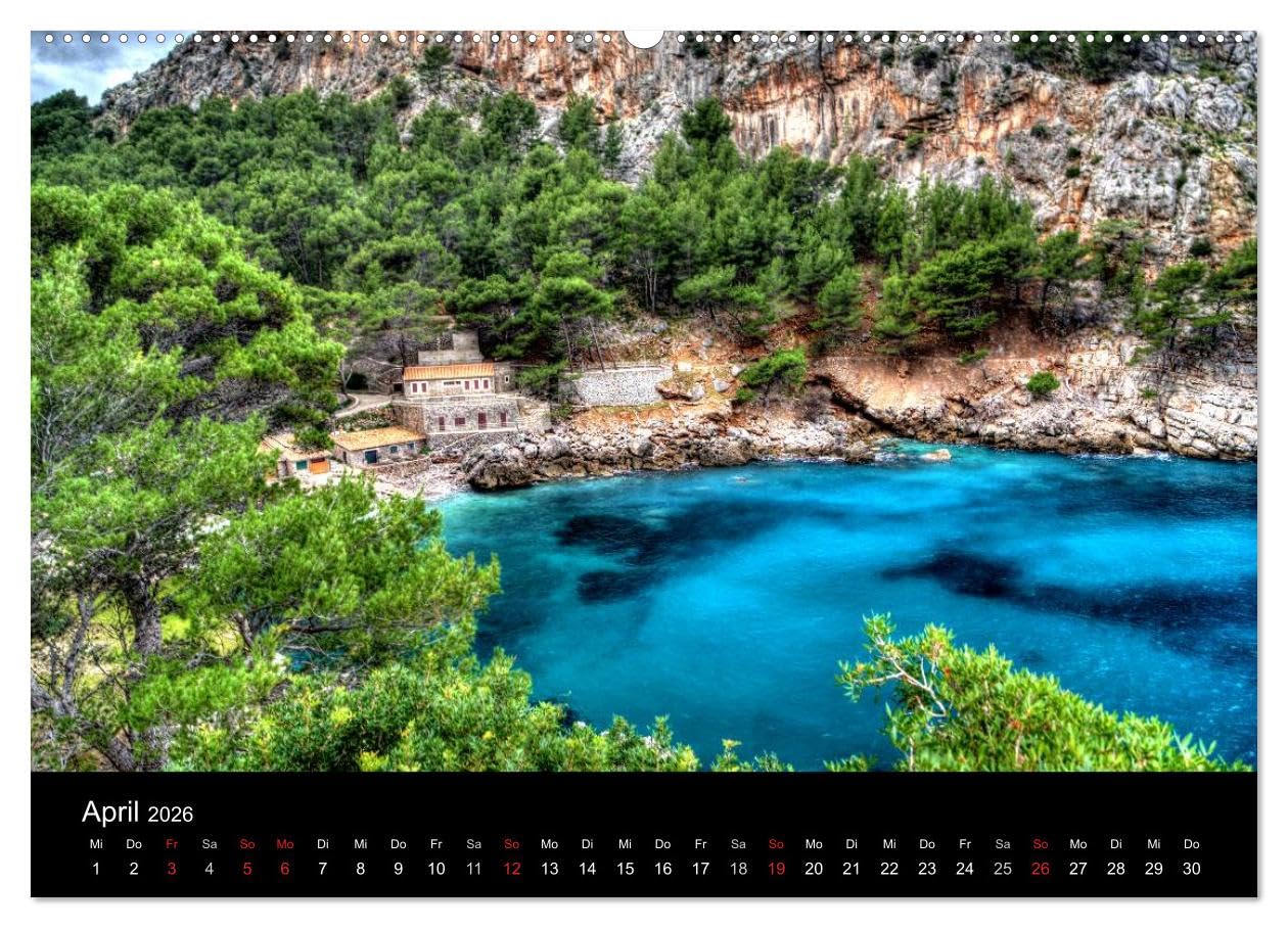 Mallorca 2026 - Einblicke (hochwertiger Premium Wandkalender 2026 DIN A2 quer), Kunstdruck in Hochglanz: Tolle Bilder der Insel Mallorca laden zum ... Ansichten neu entdecken (CALVENDO Orte)