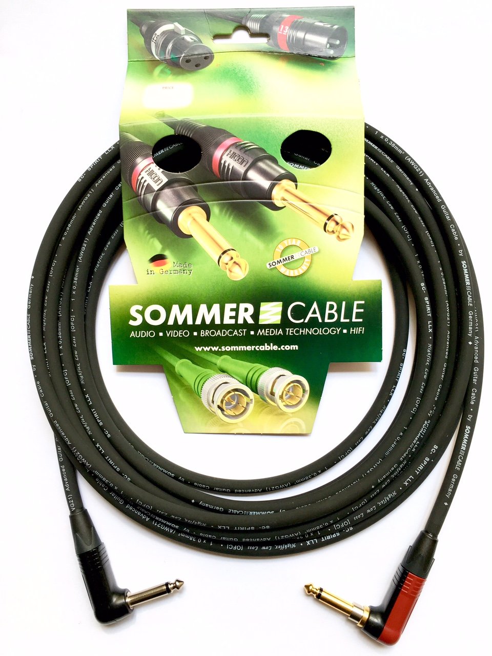 Sommer Cable SC-Spirit LLX - Cable para instrumentos (6 m)
