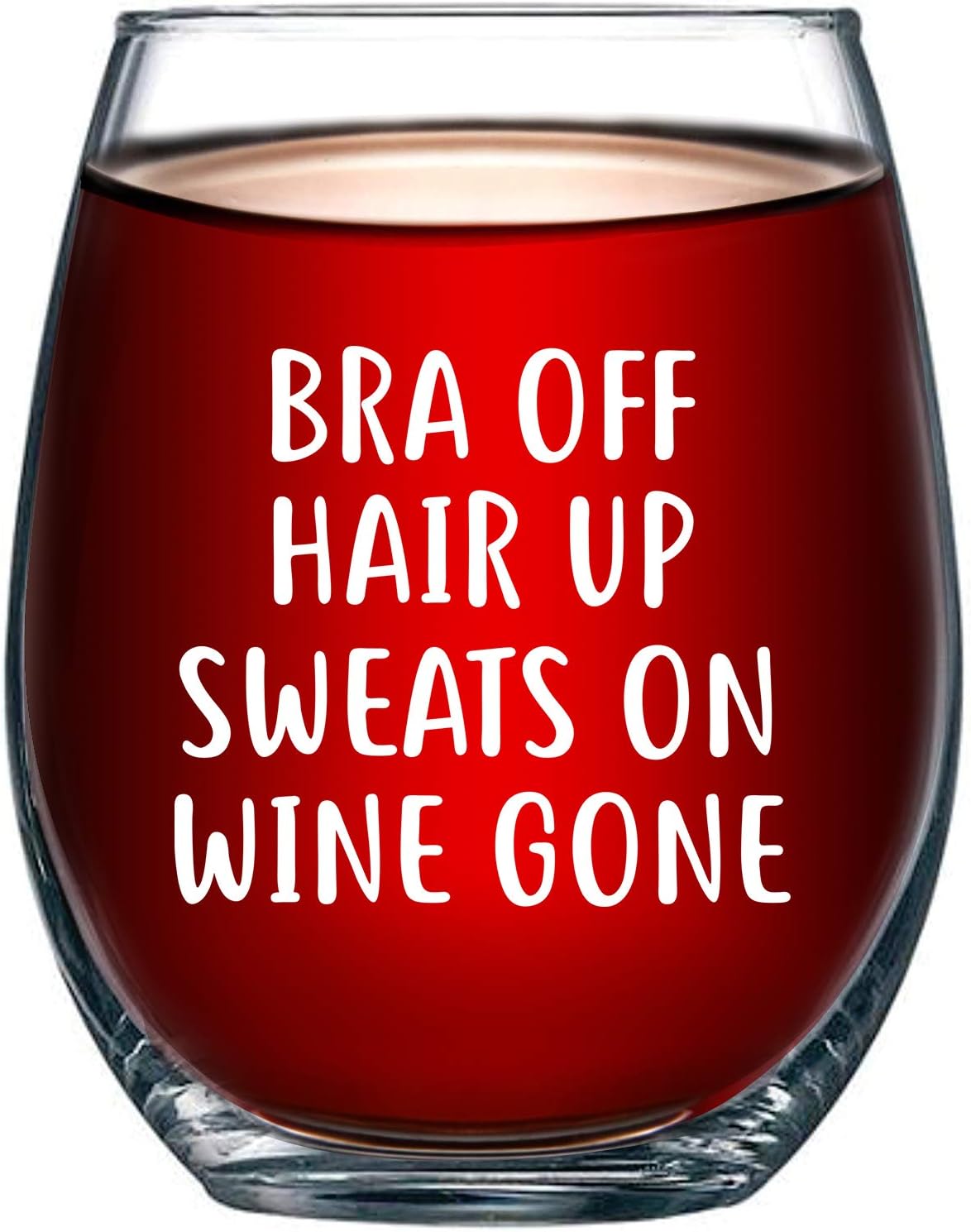 bicchiere di vino per la sorella