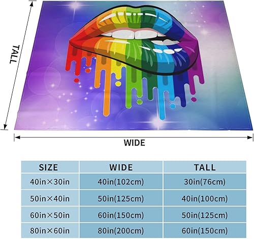 Miniatura 3 de Mantas de forro polar suaves y cálidas para sofá y cama, para todas las estaciones, manta mullida y fresca compatible con LGBT gay homosexual