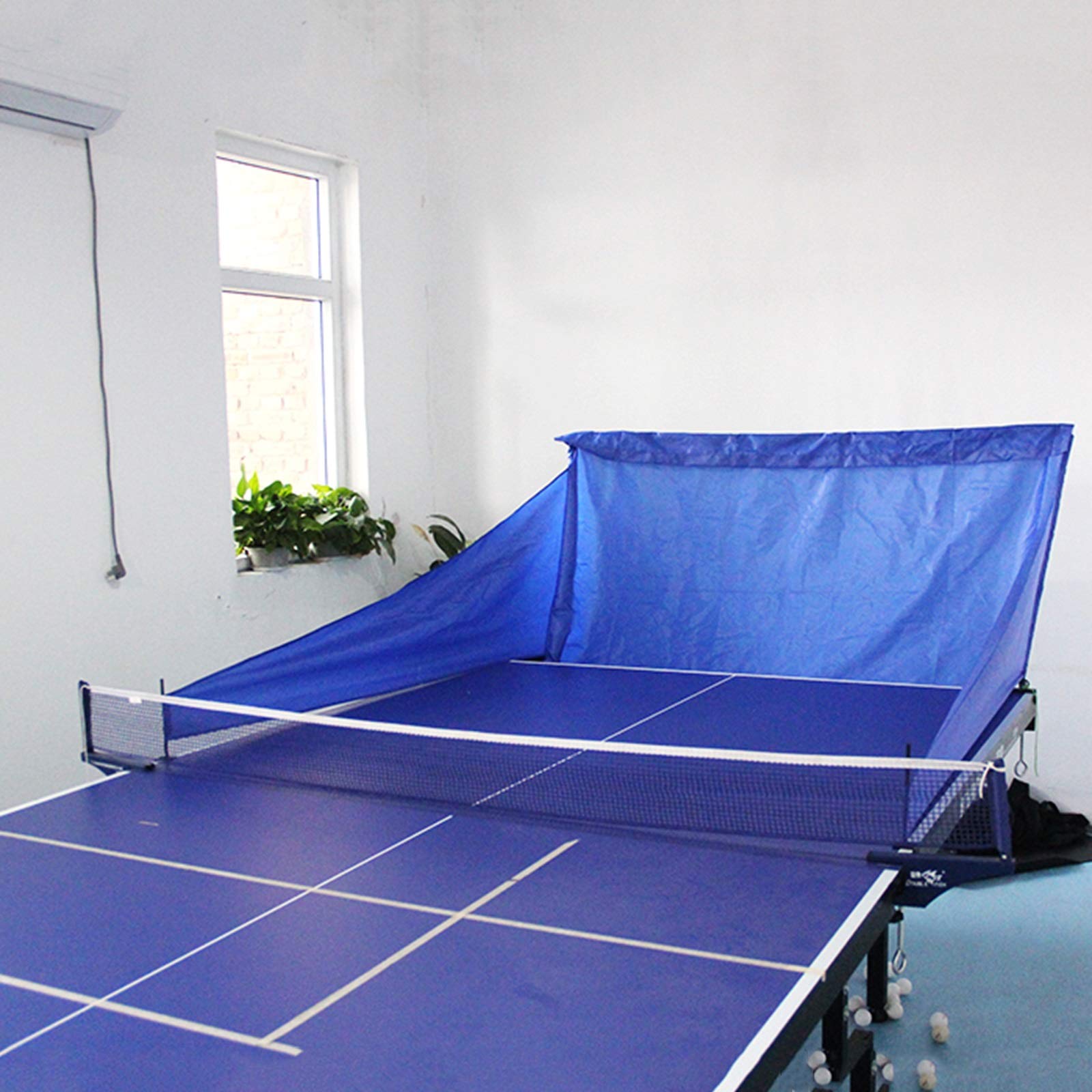 Rete da Collezione per Palline da Ping Pong, Stoccaggio Portatile, Reti per la Raccolta di Macchine per Palline, Collettori per Palline da Ping Pong, Reti per Il Riciclaggio, Allenamento Singolo (Co