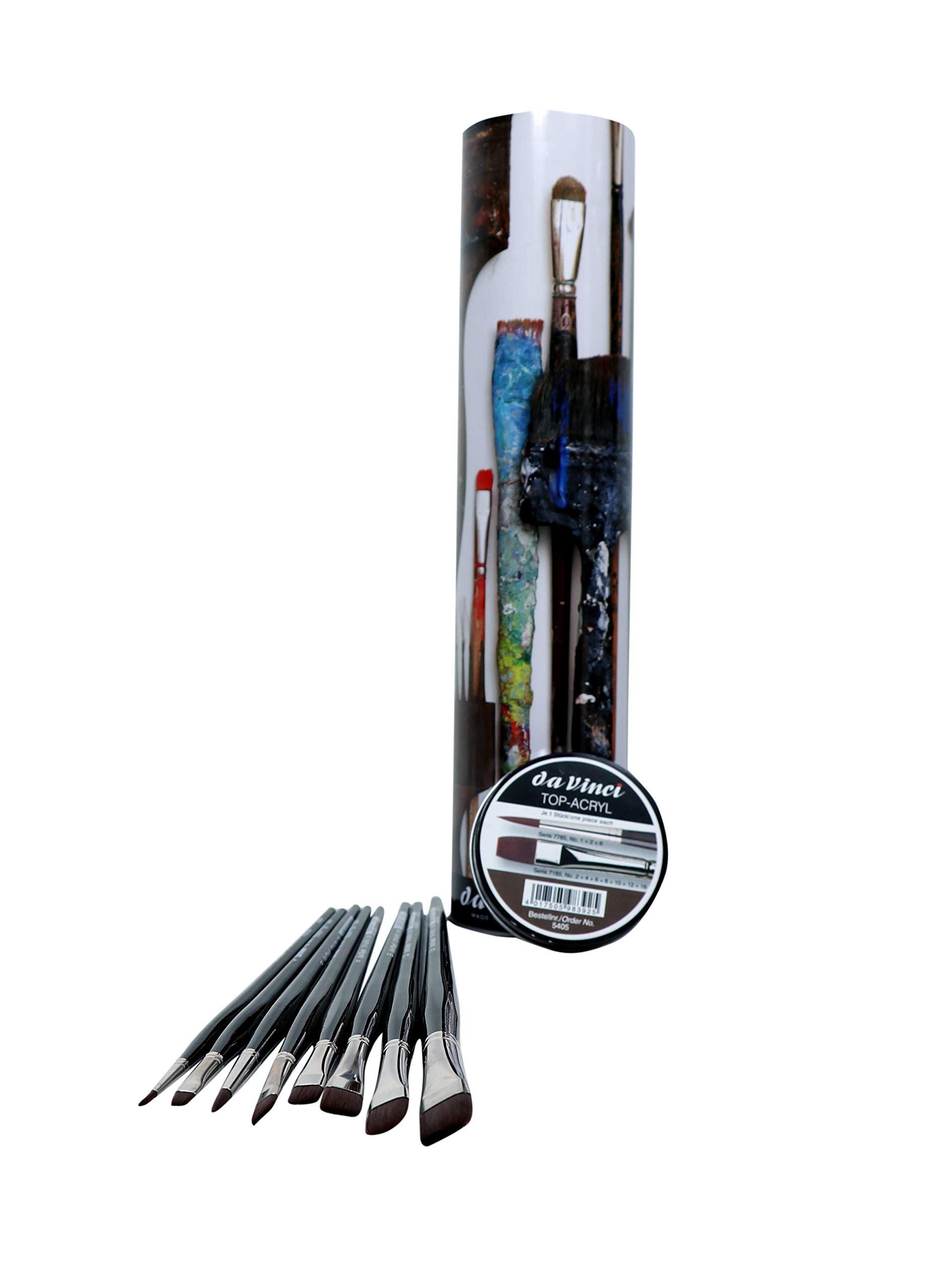GESCHENKDOSE TOP-ACRYL Inhalt: 10 Pinsel S.7185+7785
