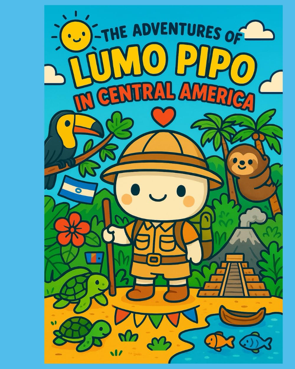 The Adventures of Lumo Pipo in Central America: A Cute Coloring Journey Through the Tropics (Lumo Pipo’s Adventures)