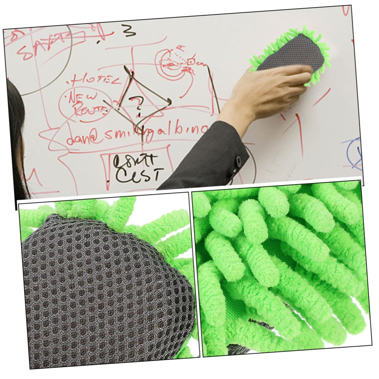 jojofuny 4 Sätze Radiergummi Bürozubehör Stifte Lehrergeschenk Klassenzimmer Whiteboard Wischwerkzeug Klassenzimmerzubehör Whiteboard Zubehör Klassenzimmerbedarf 4 Stück * 4