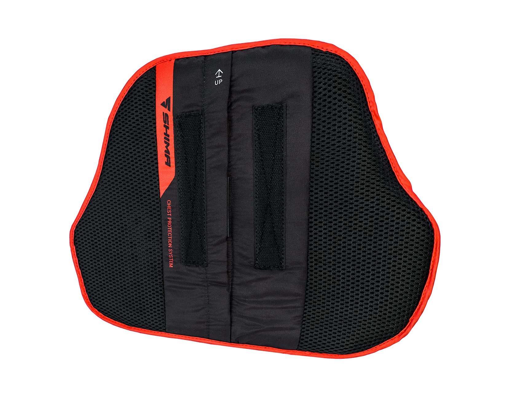 Shima Protezione per il petto con velcro per giacche Shimano selezionate (taglia unica), Nero