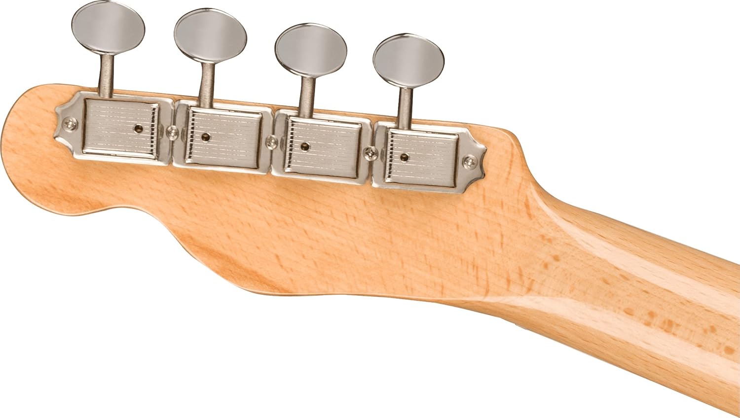 Fender Fullerton Telecaster Concert Size Ukulele - Butterscotch Blonde Bundle with Gig Bag, Tuner, and Austin Bazaar Instructional DVD