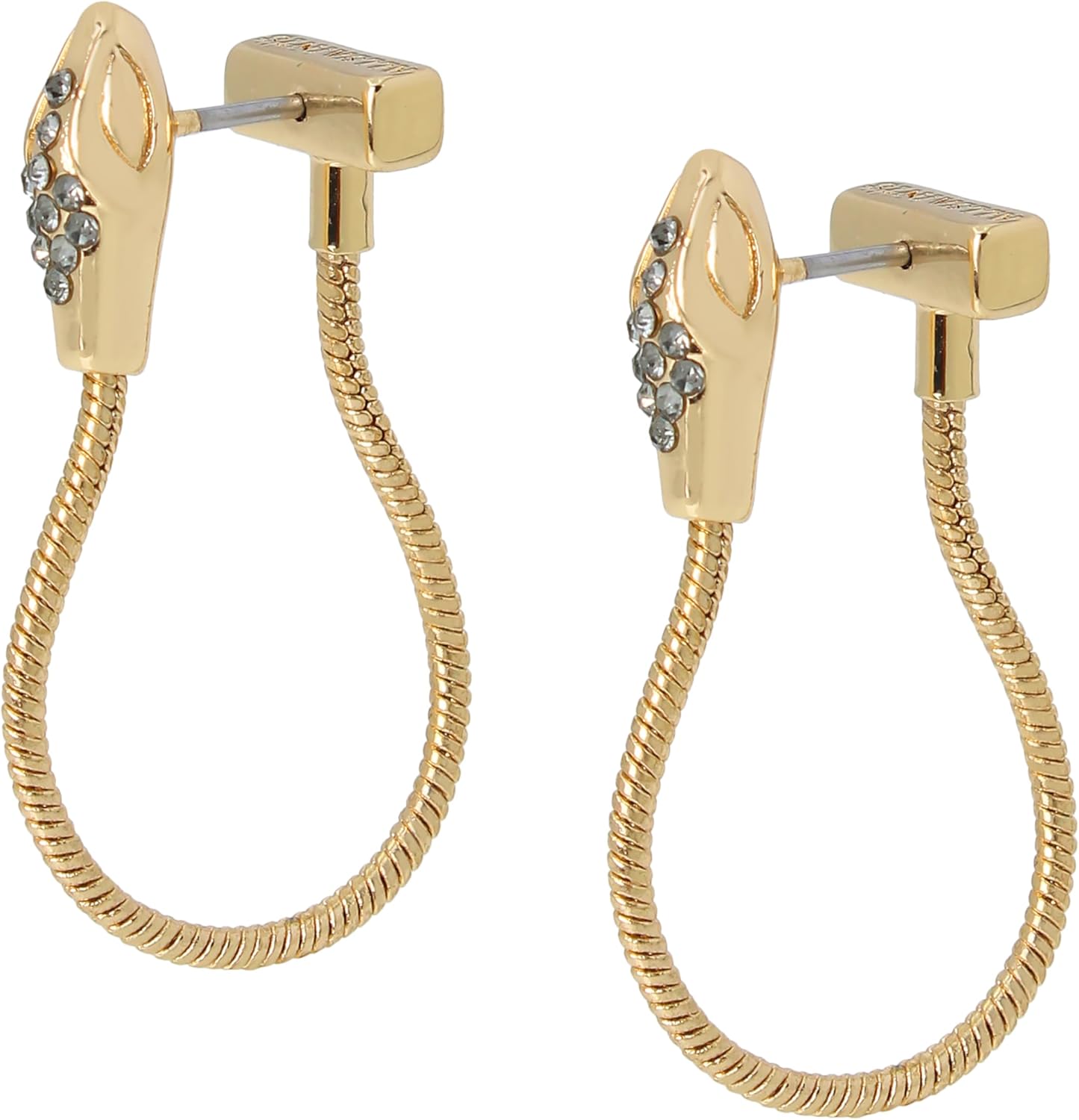 AllSaints Women's Snake Chain Earrings - Image 2