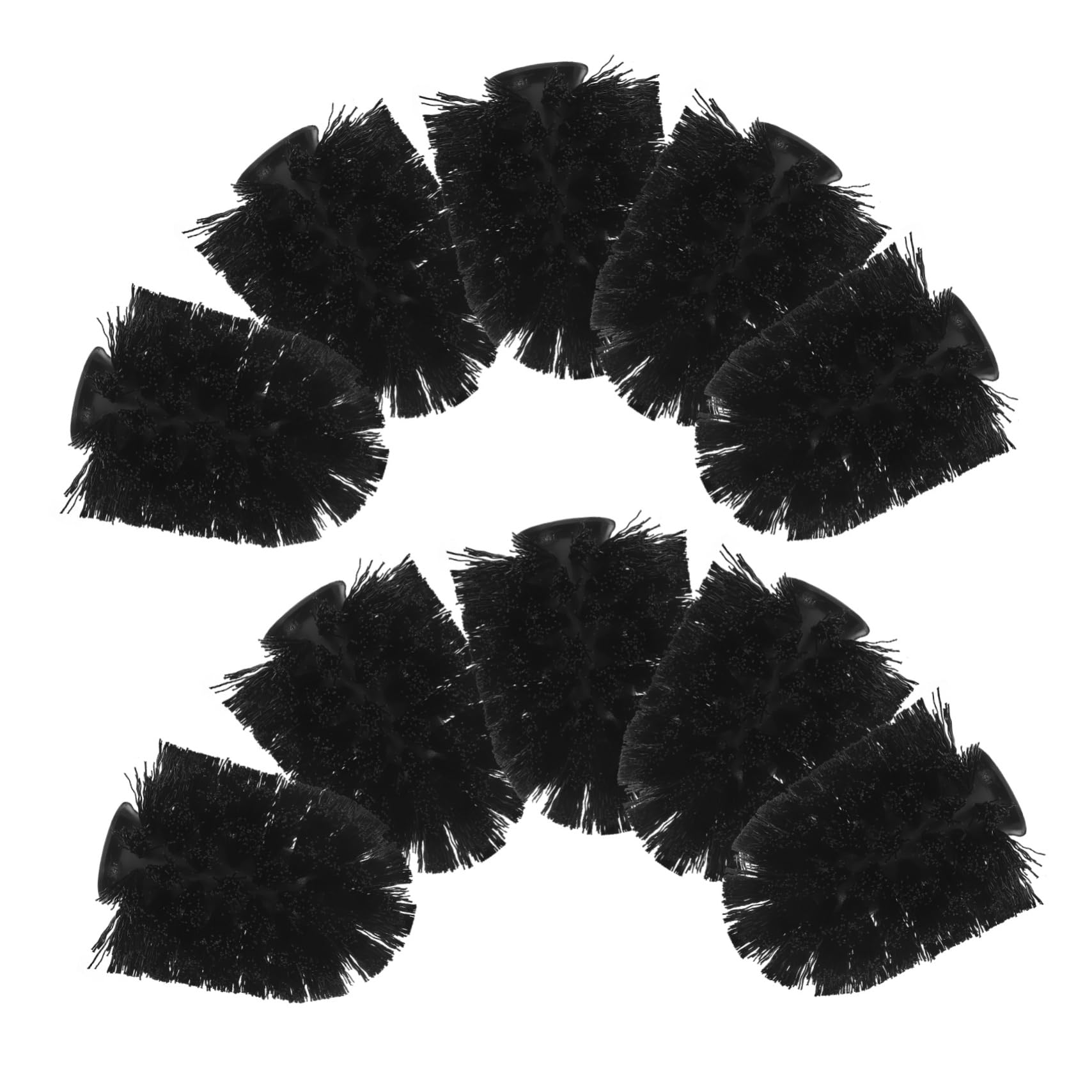 Têtes de rechange pour brosses WC nettoyage cuvette toilettes x10