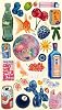 Vintage Retro Set 1 Phone Laptop Tablet Sticker Set