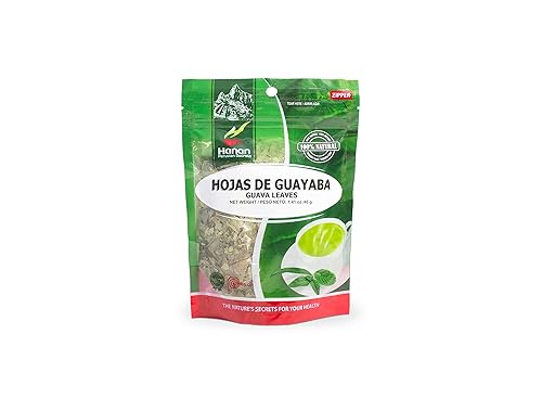 Miniatura 2 de Hanan Peruvian Secrets Hojas De Guayaba - Té de hierbas  Hojas de guayaba 100% naturales  1.41 oz  40 g  Apoya naturalmente las molestias