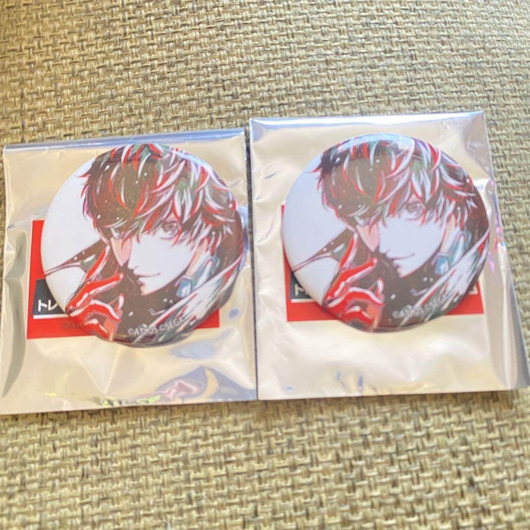 Amazon.co.jp: ペルソナ5 P5 aniart アニアート 缶バッジ 雨宮蓮 