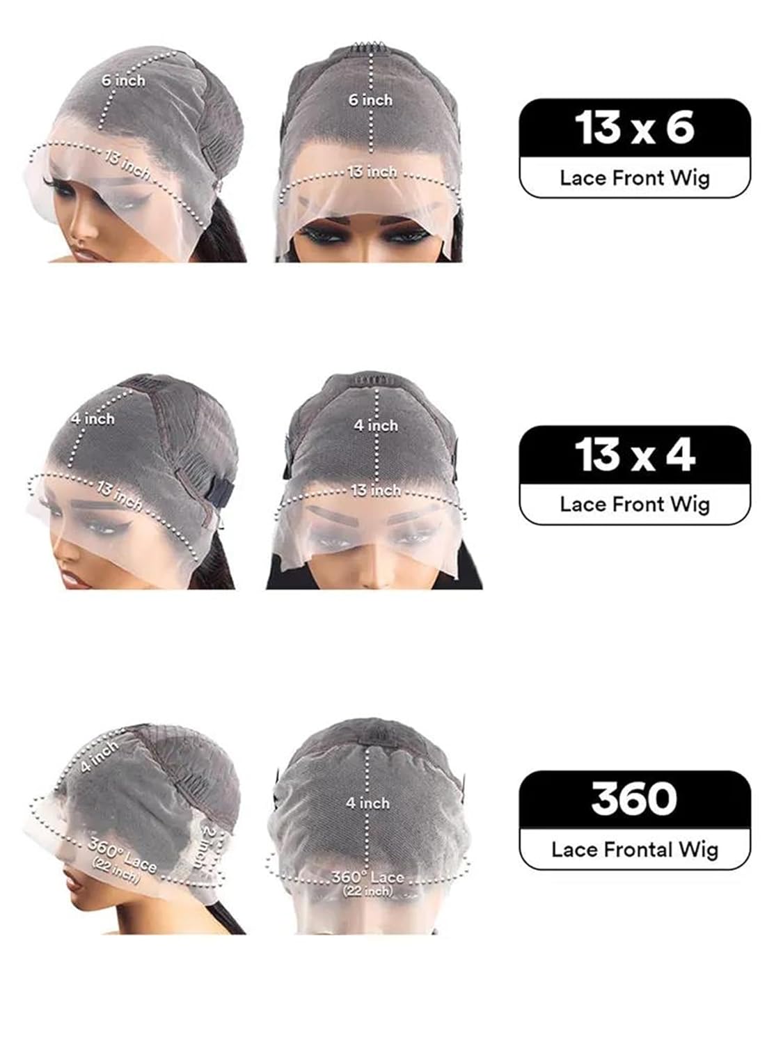Alloaone 30-40 Inch Body Wave Lace Front Wigs Human Hair Hd Transparent Lace Frontal Wig Pre Plucked Glueless Wigs For Black Women