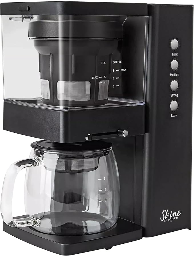 Shine Rapid Cold Brew Coffee & Tea Machine with Vacuum