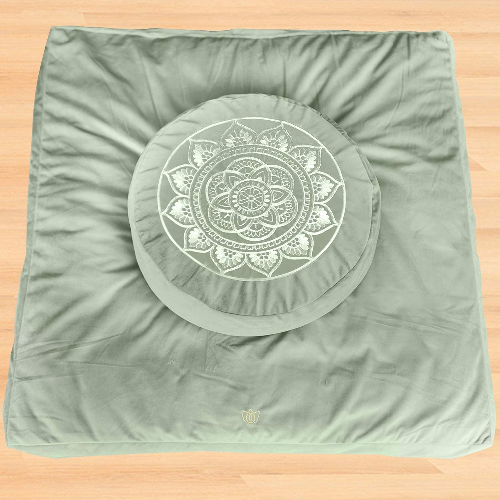 Florensi Meditation Cushion & Zabuton Meditation Mat Bundle Premium