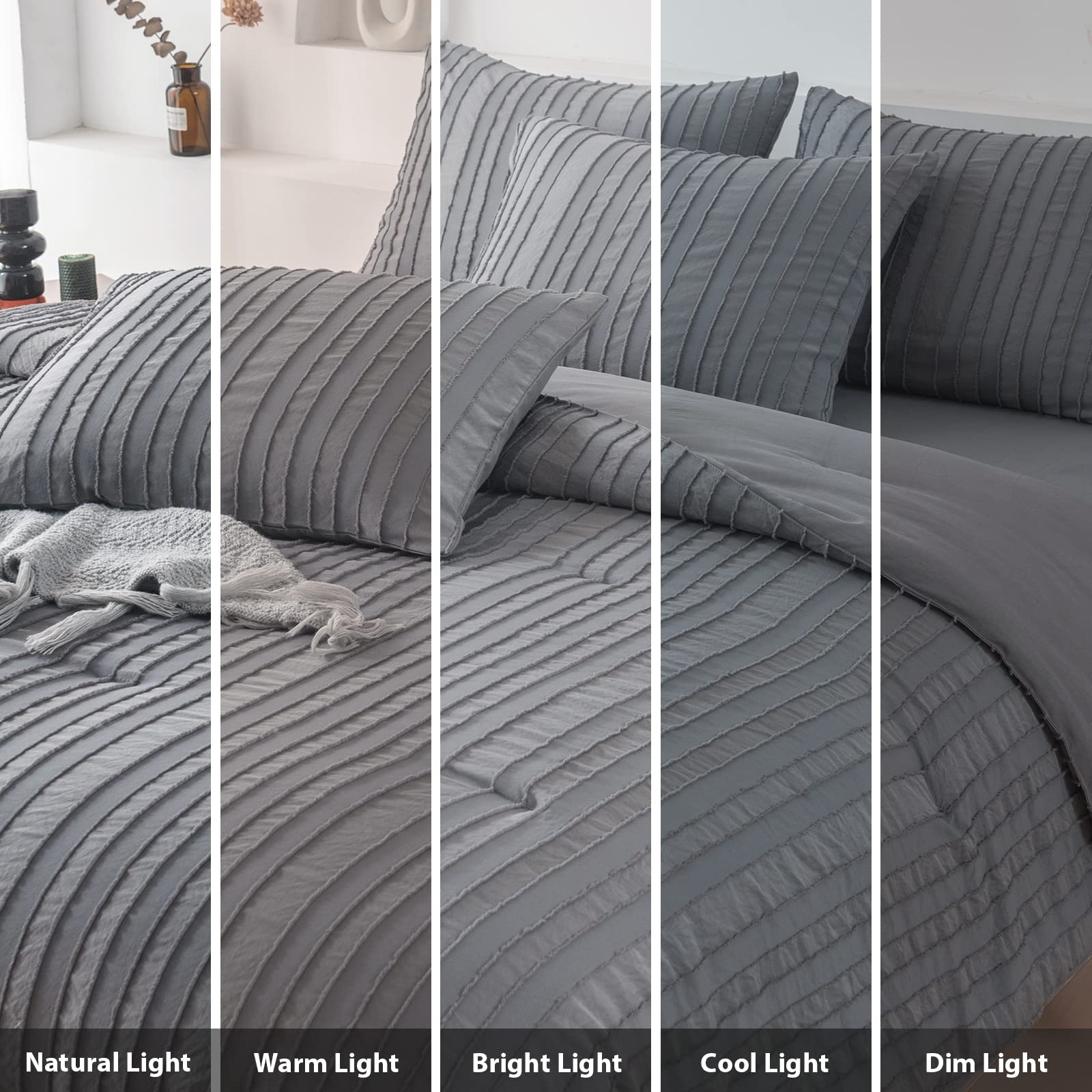 Biancheria da letto a righe fresca e senza tempo - Italia