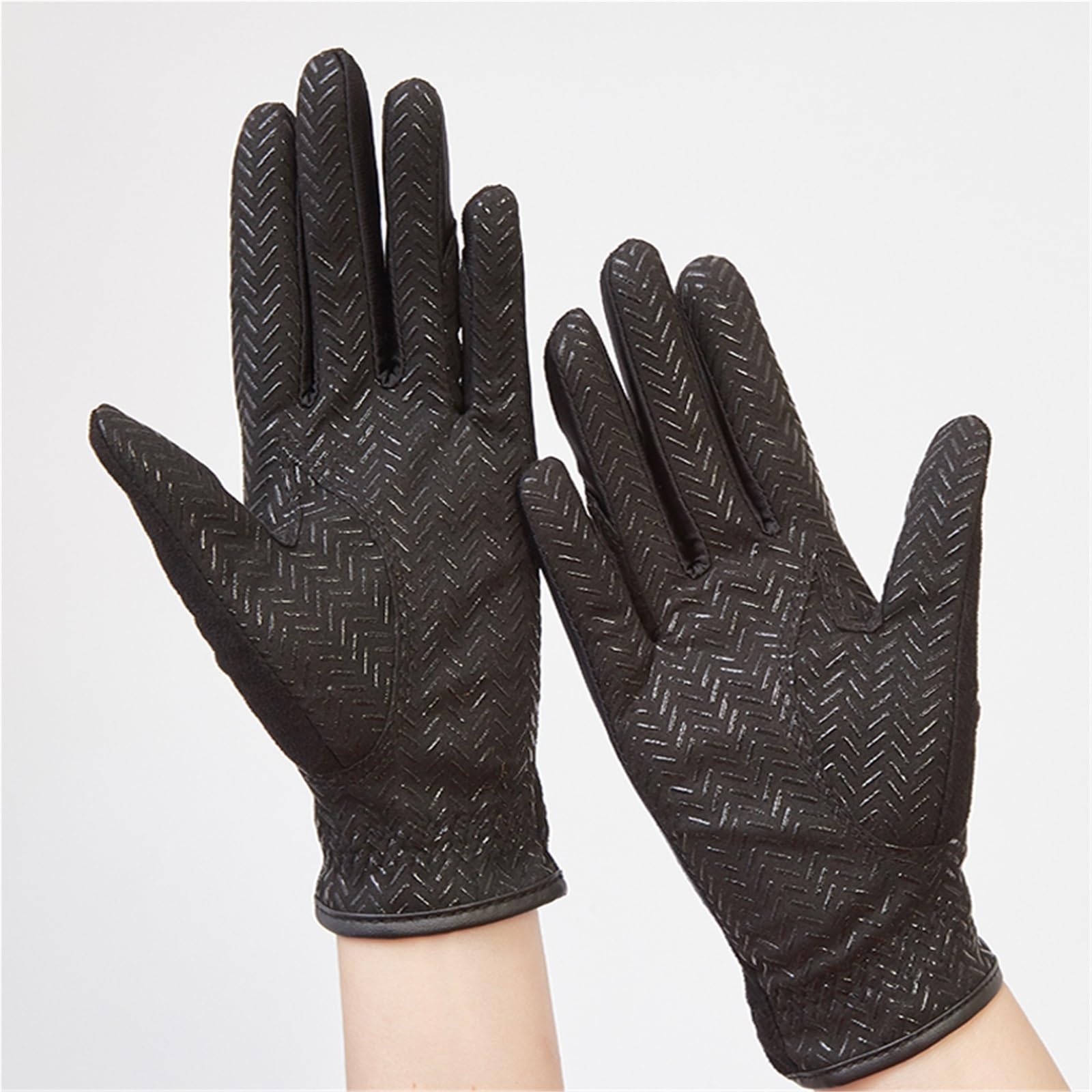 Guanti da Equitazione Guanti da Equitazione Uomo Donna Unisex Traspirante Equitazione Equitazione Sport all'Aria Aperta Attrezzatura Accessoria for Le Mani per L'Equitazione(Brown,S)