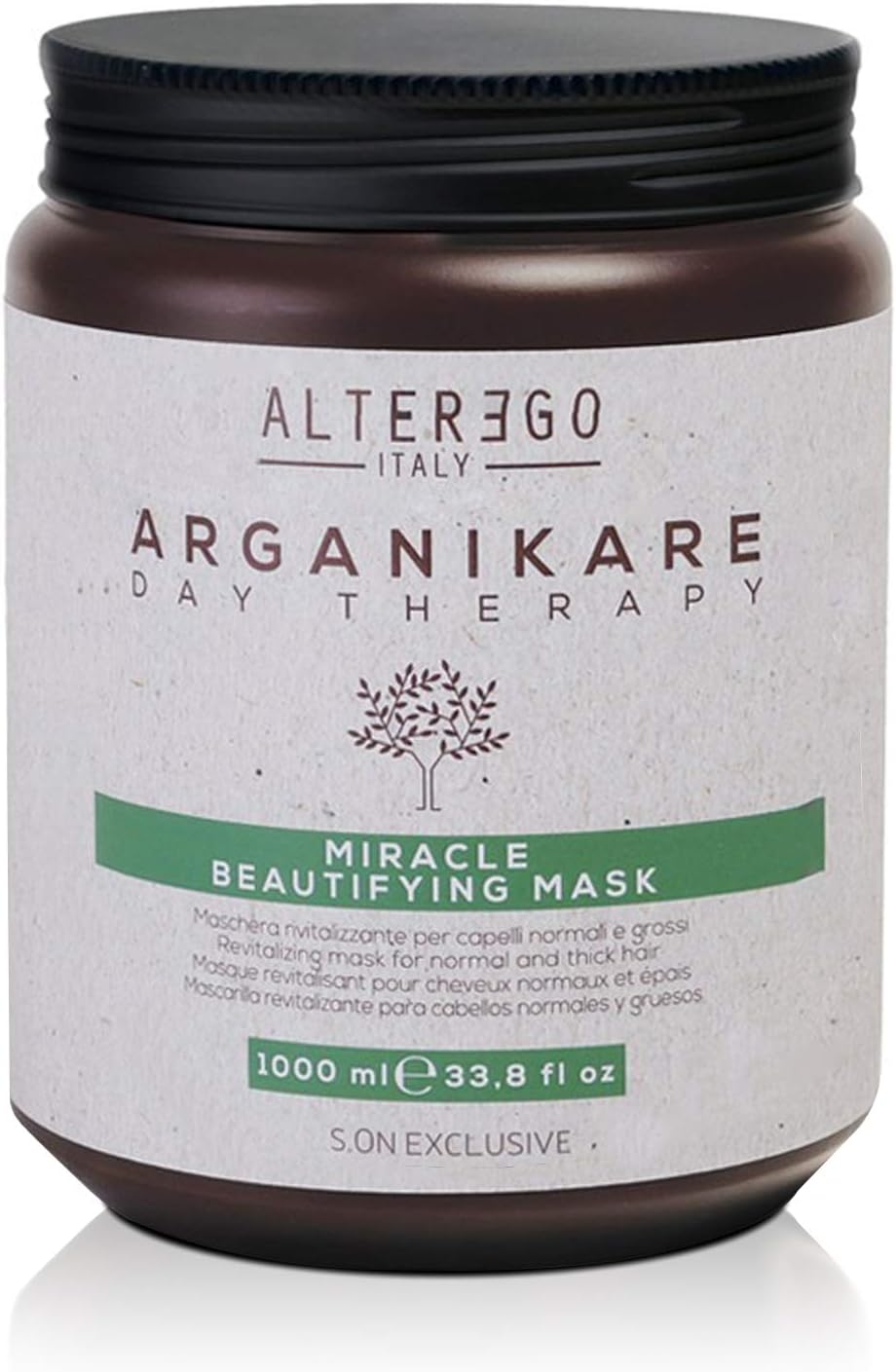 ALTER EGO ITALY Arganikare Day Therapy Miracle Beautifying Mask 1000 ml