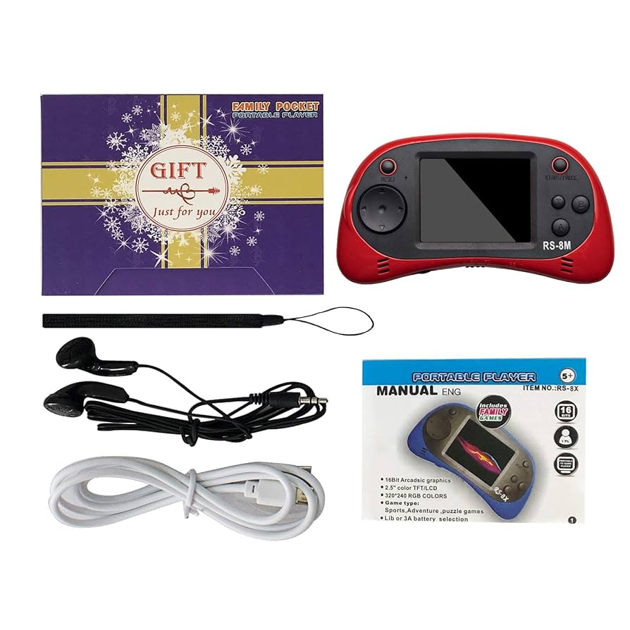 A Red Retro Classic Games Children's新品 A Red Retro Classic Games Children's新品 A Red Retro Classic