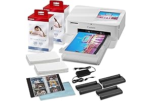 BluebirdSales Selphy CP1500 4x6 Wireless Photo Printer with Ink and Album