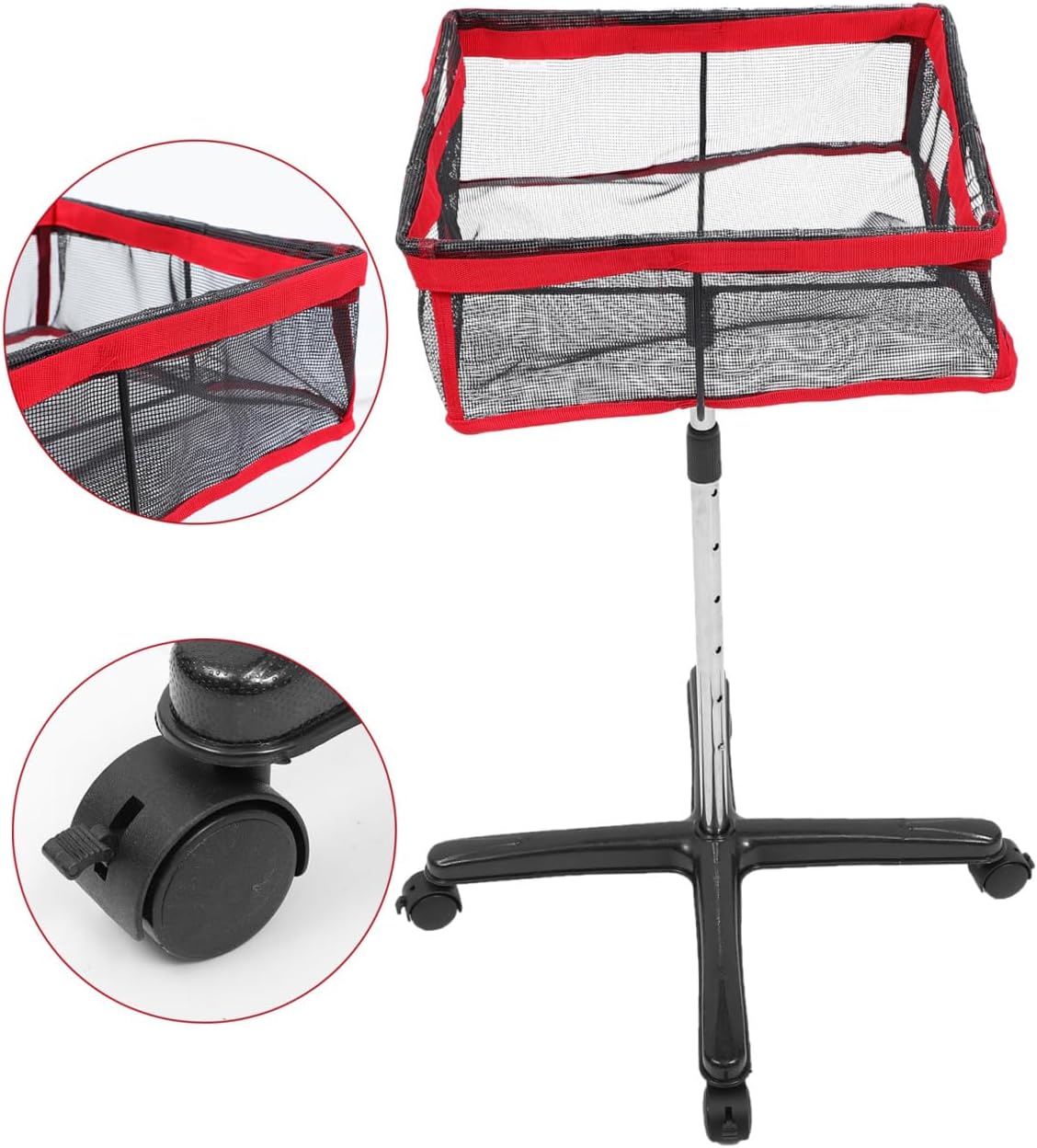 GANAZONO Table Tennis Ball Dispenser Net and Collector Portable Training Tool for Players Easy to Use Table Tennis Practice Accessory