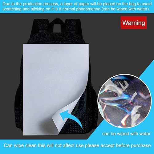 Miniatura 4 de Mochila de 3 piezas para niños, 17 pulgadas con lonchera, mochilas escolares para primaria preescolar jardín de infantes