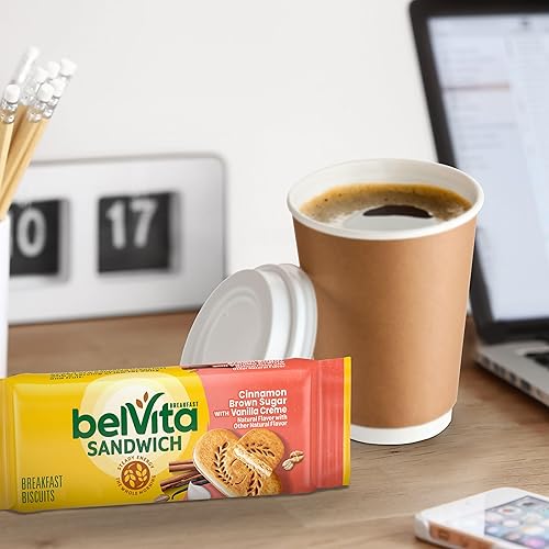 Miniatura 8 de NABISCO BELVITA - Galletas de desayuno con crema de canela y vainilla, 1.76 onzas (paquete de 5)