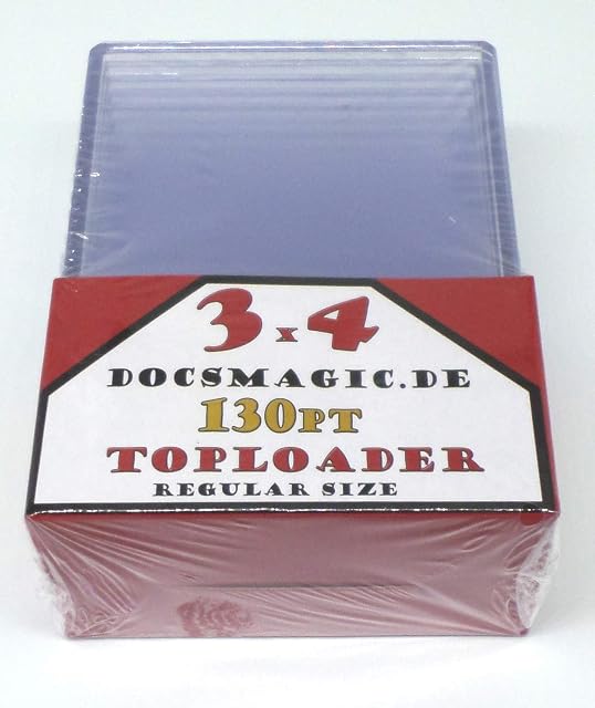 Foto 3 de 4 de docsmagic.de 4 x 10 Toploader Extra Thick 130pt - 3" x 4" - Standard Size - 70 x 96