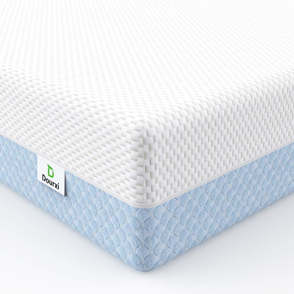 Dourxi Dual-Sided Gel Memory Foam Crib Mattress with Breathable Cover