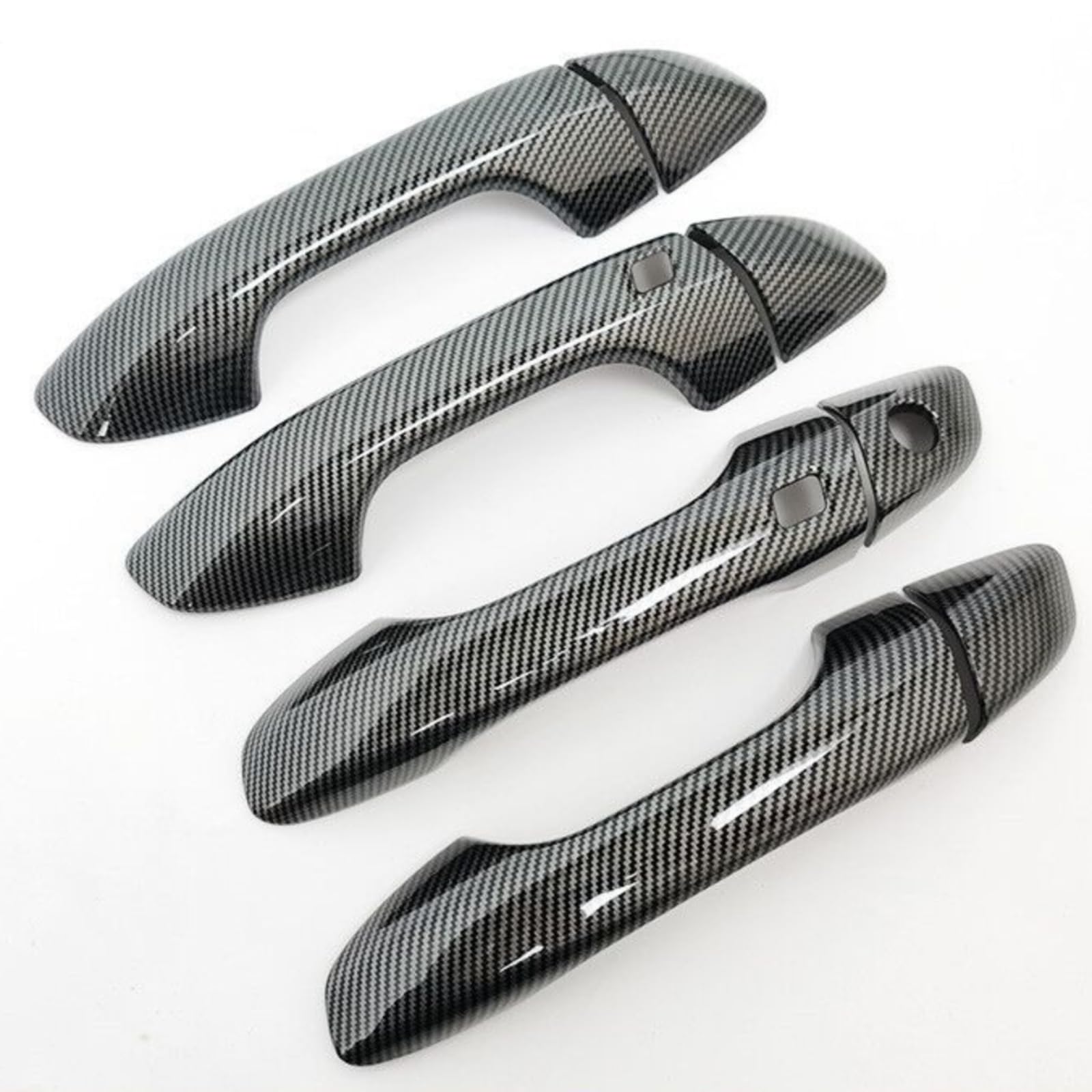 Garniture poignée Kia Sportage QL carbone accessoire style de porte 2016-2020
