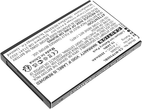 Replacement Battery for Wiseasy N6,P5,2600mAh