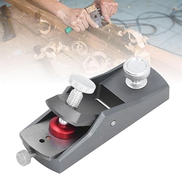 Mini Wood Planer, Flat Bottom Mini Hand Planer for Woodworking, Aluminium Alloy Small Hand Plane for Trimming Wood Planing Craft